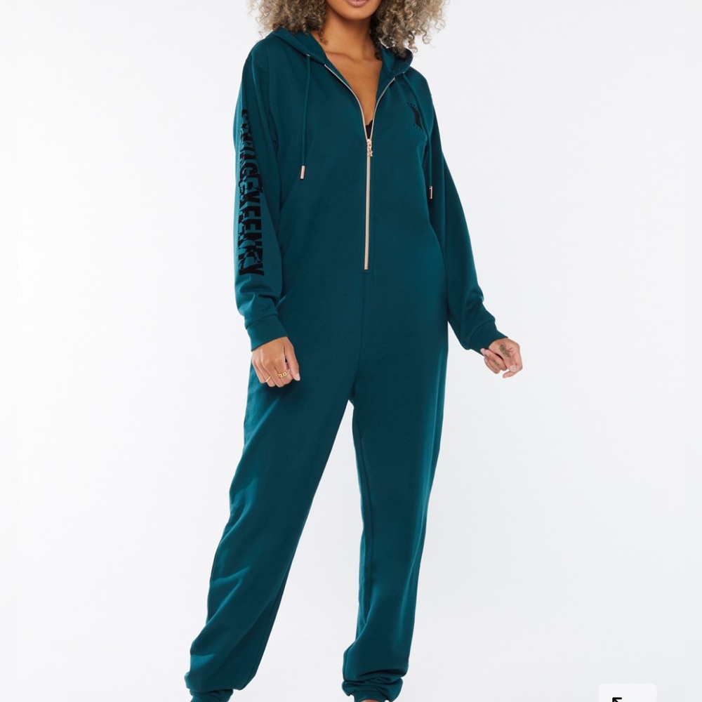 Savage Fenty Hooded Onesie Grey